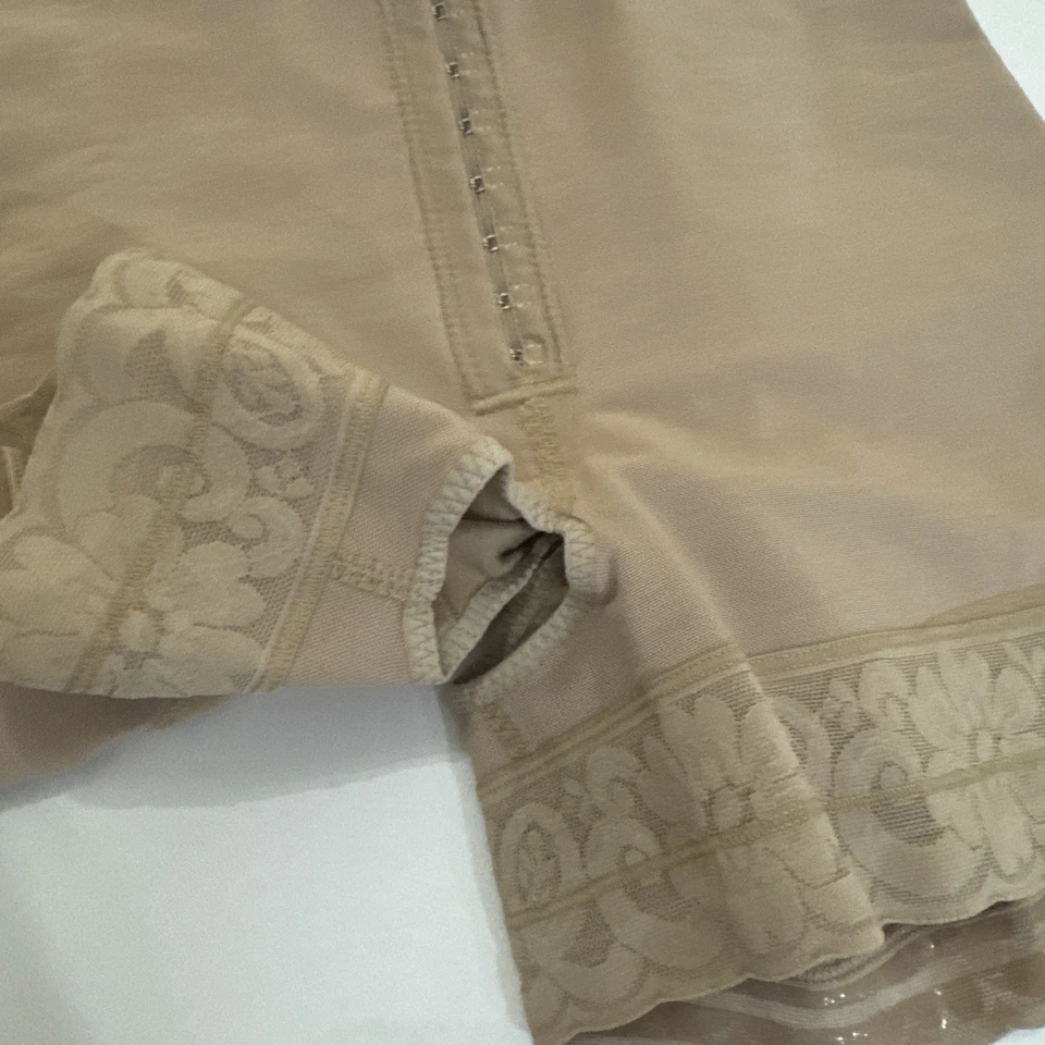 Fajitex Shapewear Faja Short Extra Corta Espalda Alta Broche Centro Talla XL Desnudo Foto 4 de 4
