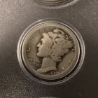 1921 - Mercury Dime  90% Silver