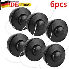 6x PROFI Doppelfadenkopf Fadenkopf Fadenspule Tippautomatik Rasentrimmer