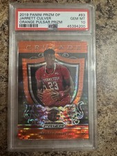 2019 Jarrett Culver 17/20 PSA 10 Orange Pulsar Prizm