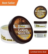 6oz Mink Oil Leather Conditioner for Ultimate Softness and Waterproofing