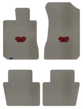 Lloyd Velourtex Front & Rear Mats for '72-76 Chevy Bel Air w/Red on Black SS 396