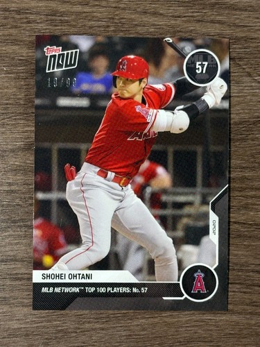 2020 Topps Now MN-57 Shohei Ohtani