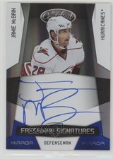 2010-11 Certified Freshman Signatures Mirror Blue 48/100 Jamie McBain #175 1t6