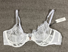 Lounge Underwear Womens Seduce Front-Fastening Balcony Bra UK 38D White