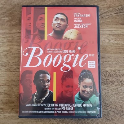 BOOGIE - DVD - Eddie Huang Taylor Tskahashi Paige  Pop Smoke  - Used Case