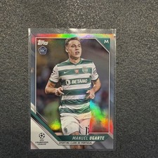 2021-2022 Topps UEFA  Silver Foil Manuel Ugarte # /75 Manchester United Sporting