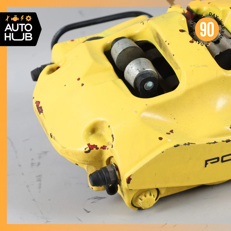 Juego de pinzas de freno traseras izquierda y derecha 11-18 Porsche Cayenne 958 Turbo Touareg OEM Foto 3 de 4