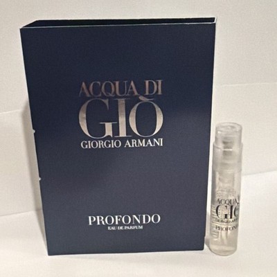 Acqua Di Giorgio Armani Profondo Parfum EDP Spray Travel Size 1.2 ml