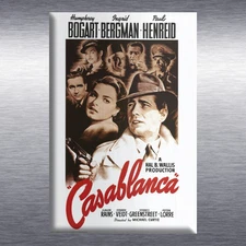 Casablanca Movie Poster High Quality Magnet