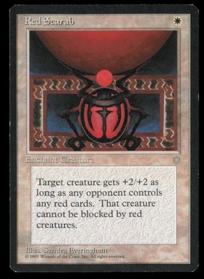 Red Scarab Magic: The Gathering LP