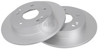 2X Bremsscheibe A.B.S. 16908 FüR Honda Prelude 5 Civic IX FB FB7 FB1 FB2 16V BB6