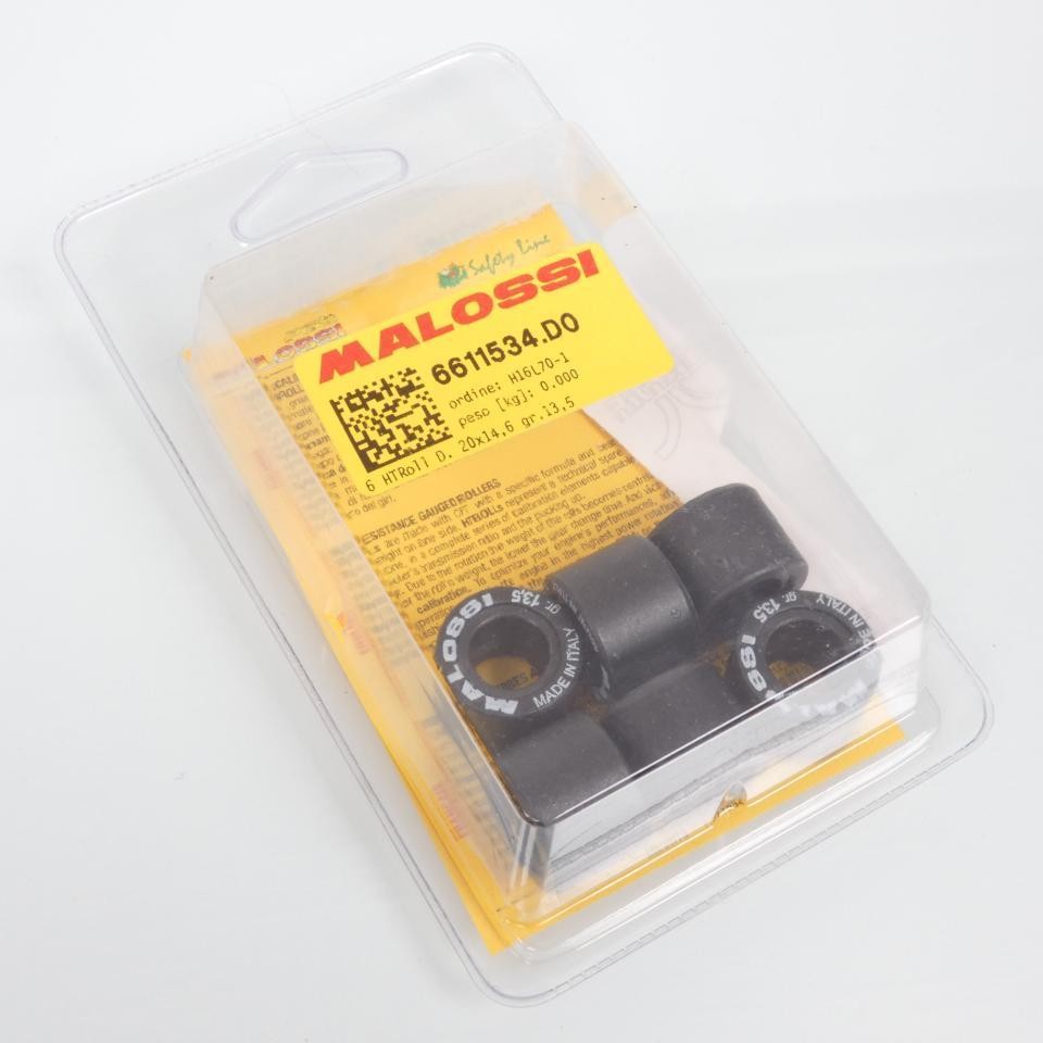 Galet de variateur Malossi anti friction pour scooter Vespa Primavera 125 IE