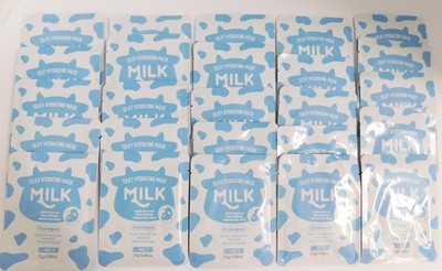 25 Laikou Milk Silky Hydrating Facial Mask Collagen Hyaluronic Acid Shea Butter