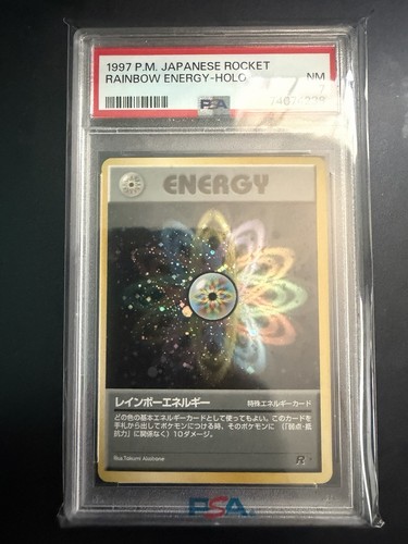 Rainbow Energy (Unlimited) graded PSA 7 for sale on eBay