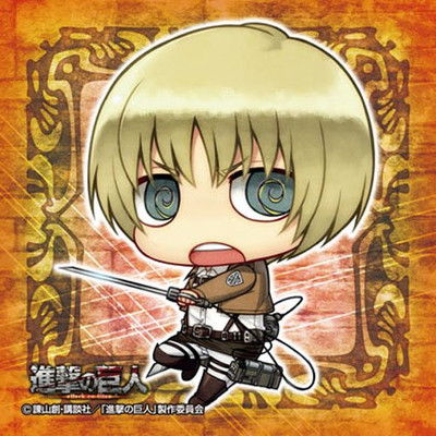 100-Piece Attack on Titan Mini Puzzle - Chibi Armin 10x10cm JP | eBay