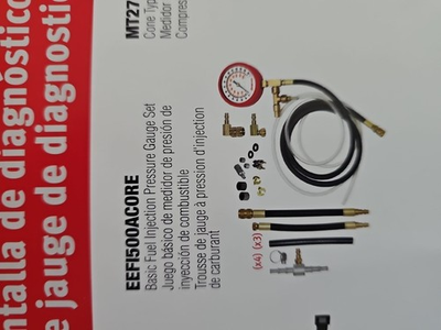 #ad #ad Snap on EEF1500 Fuel Injection Pressure Gage Set $215.95