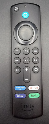 Amazon FireTV Voice Remote (3rd Gen) P4C6EN - Disney,Peacock,Prime,HULU Buttons