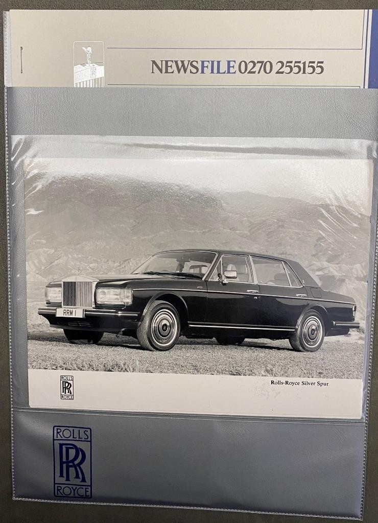 Rolls Royce 8 Decades Of Engineering Motor Car News File Info Literature Pack