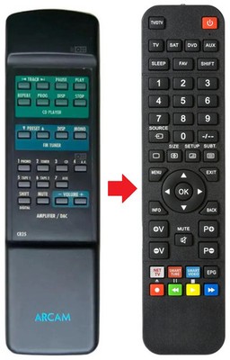 Fernbedienung geeignet für ARCAM DELTA-290