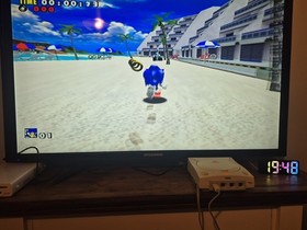 SEGA Dreamcast Console Bundle + Controller + Cables + UFC Game Tested | Canadian