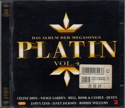 Platin Vol. 4 2CD:ERA,QUEEN,OASIS,VIVID,VERVE,CHRIS REA,R.E.M.,ERA,ESPEN LIND