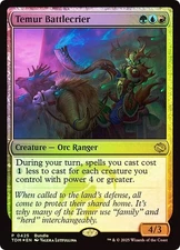 Foil Temur Battlecrier (Promo) [Tarkir: Dragonstorm] MTG