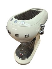 Smeg ECF01CRUK Retro Espresso Coffee Machine in cream Machine Only