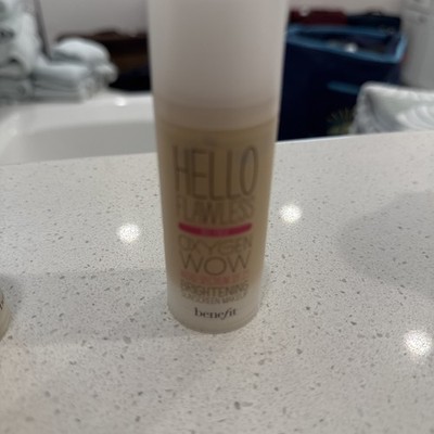 SALE BENEFIT Hello Flawless Oxygen Wow Brightening SPF 25 (Oil Free) IVORY BC