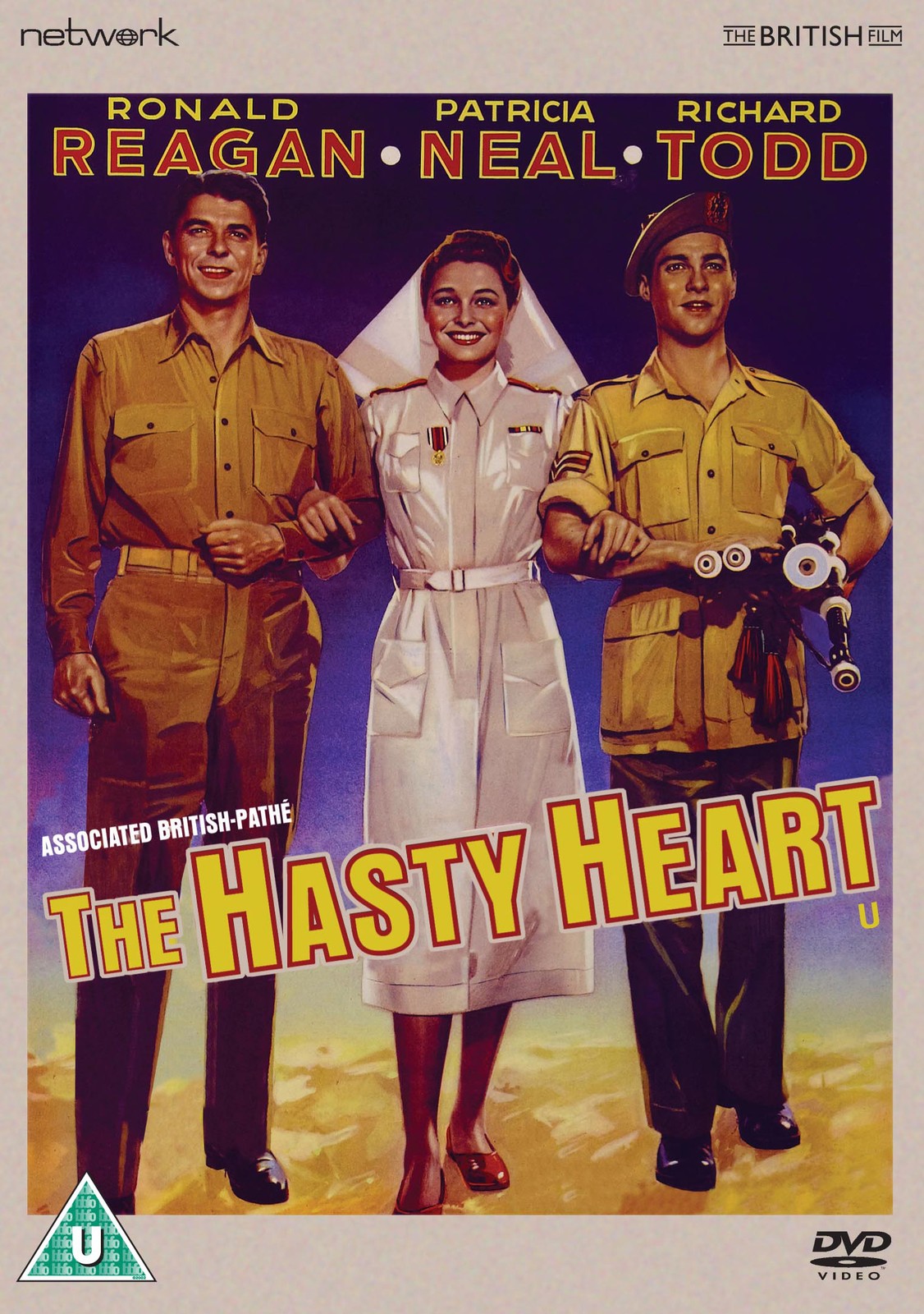 The Hasty Heart (DVD) Ronald Reagan Patricia Neal Richard Todd Anthony Nicholls