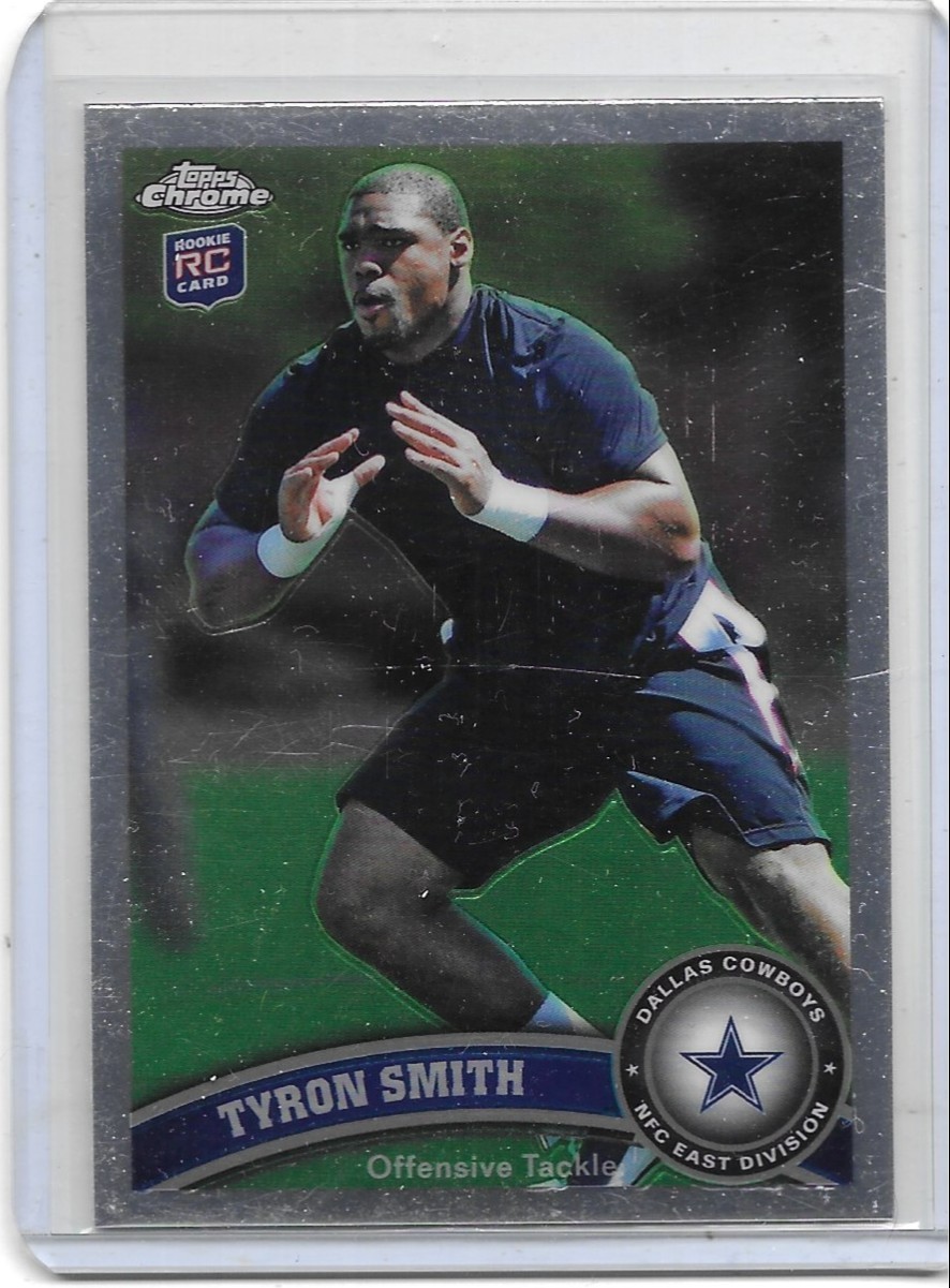 Tyron Smith 2011 Topps Chrome #38 Rookie Card