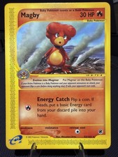 Magby 52/165 Rare Expedition Base Set Pokemon on eBay