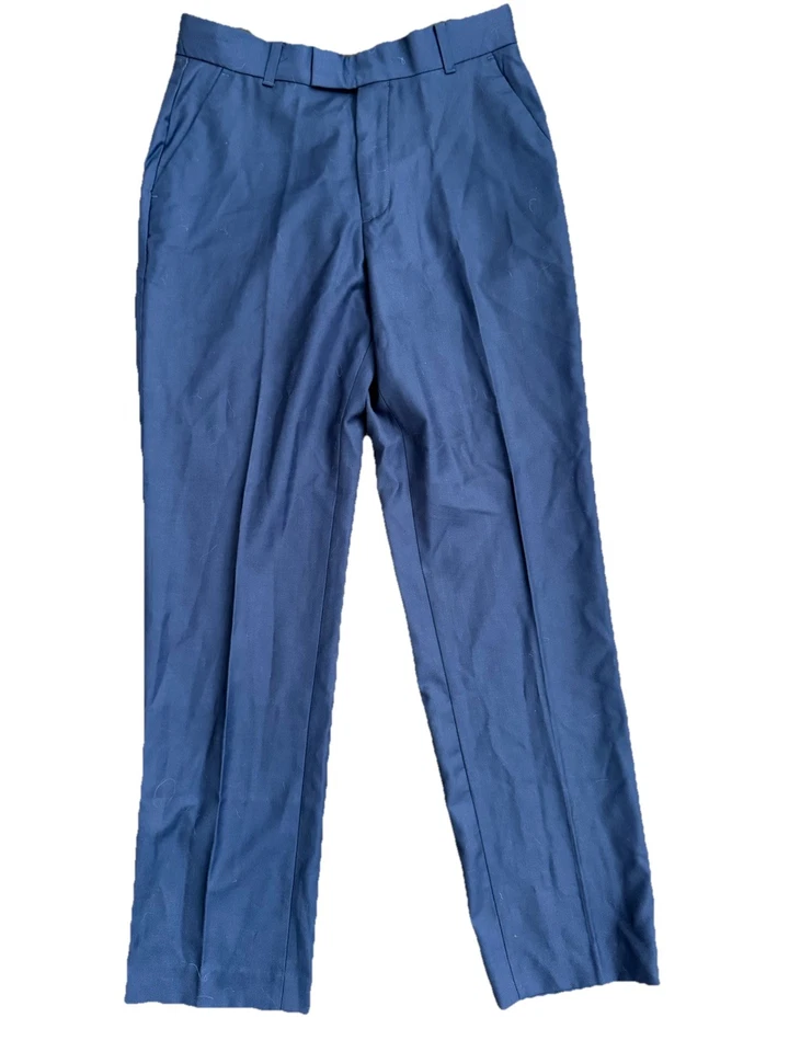 Traje Calvin Klein Niños Calce Ajustado Elastizado Frente Plano Pantalones Separados, 16, Azul Foto 2 de 4