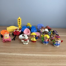 Fisher Price Little People Lot of 23 Figures  Cars Playskool Richard Scarry