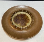 Vintage 1965 Robert Maxwell Mid Century Art Pottery Ashtray Blenko Glass Center