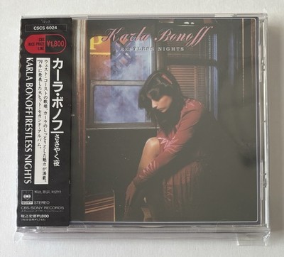 * KARLA BONOFF * RESTLESS NIGHTS (1979) * Japan * CD * obi * TROUBLE AGAIN *