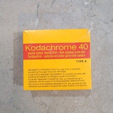 VTG Kodachrome 40 Super 8 Sound Color Movie Film Type A Sealed