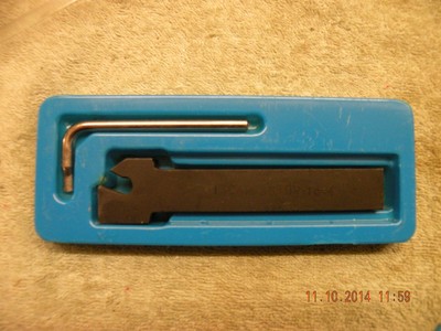 ISCAR PARTING TOOL SGTHR 16-4 SELF GRIP + INSERT RELEASE KEY UNUSED ...