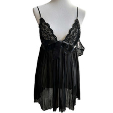 NUEVO CON ETIQUETAS Victoria’s Secret Conjunto Muñeca Bebé Negra XL *Imperfecto