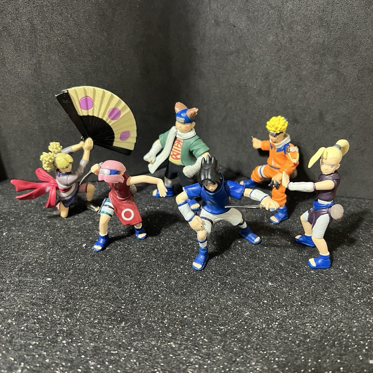 Lotof 6 Retired Shonen NARUTO Sasuke Uchiha Sakura Uzumaki Action