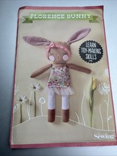 Easter Bunny Soft Toy Sewing Pattern Simply Sewing Florence Rabbit New