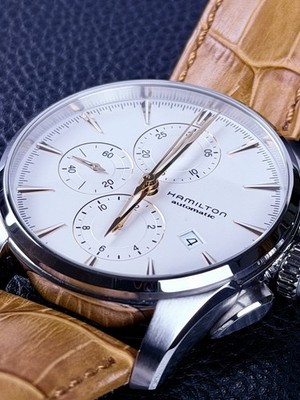 Hamilton Jazzmaster 2025 Auto Chrono H32586511 Neuwertig Garantie Bis 05/08/2027