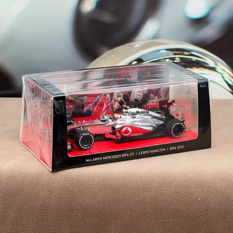 Spark 1/43 McLaren Mercedes MP4-27 Lewis Hamilton 2012 Brasile GP NKN06 Diecast - Immagine 2 di 4