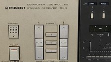 PIONEER SX-9 STEREO RECEIVER GREAT CONDITION ...
