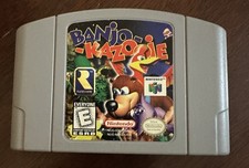 Banjo-Kazooie Nintendo 64, 1998 Authertic - Tested  Working