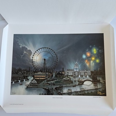 Jesse Barnes Louisiana Purchase Signed Ltd Ed Print New Exposition Art