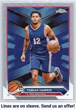 2023-24 Topps Chrome #70 Tobias Harris Refractors