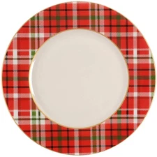 Pier 1 Haddington Plaid Dinner Plate 11103228