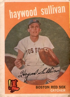 1959 Topps #416a Haywood Sullivan - OC