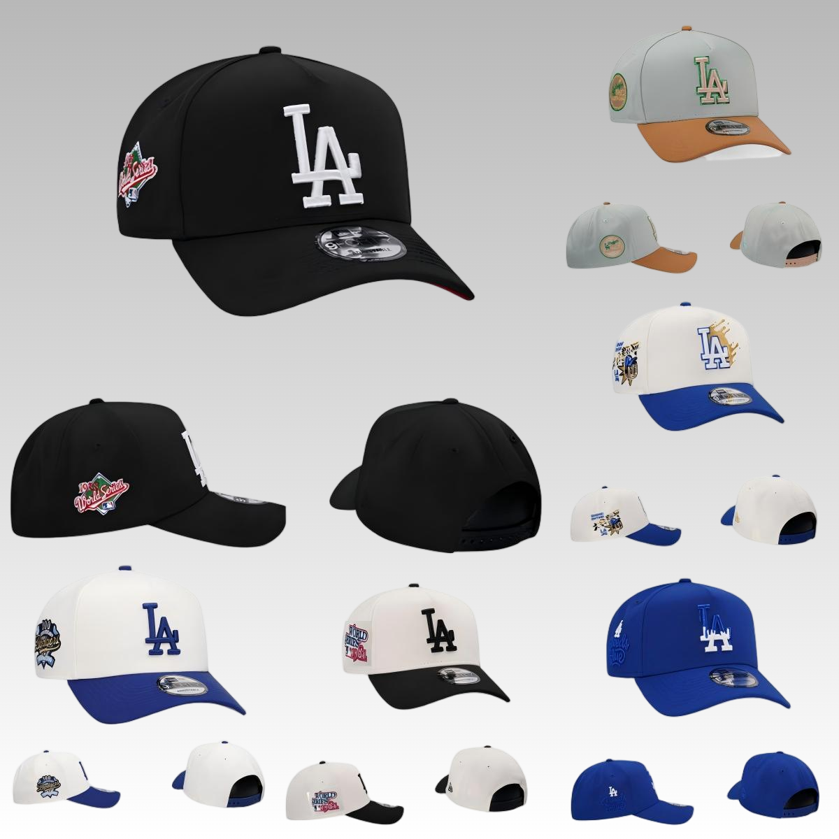 Unisex Los Angeles Dodgers 9FORTY Strapback Adjustable Baseball Hat Cap